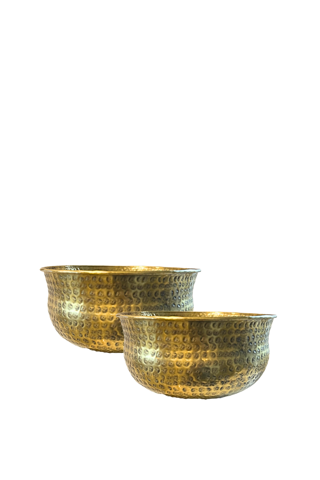 Brass Hammered XL Bowl