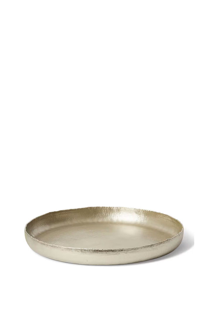 XL Champagne Silver Deep Tray