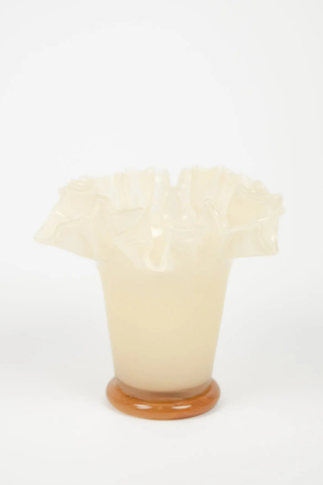 Vanilla Vase - Light Brown Base