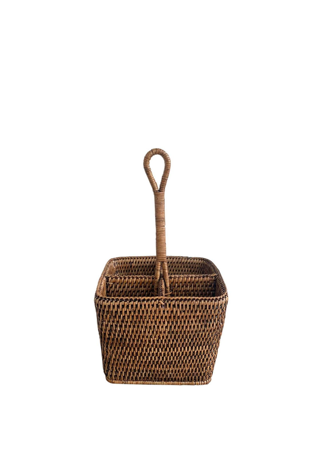 Rattan Cutlery Holder