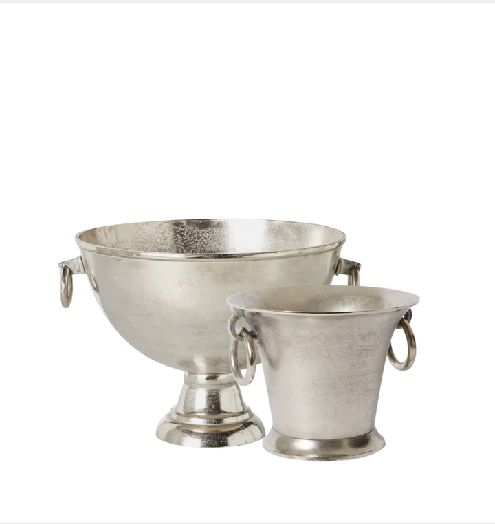 Flared Silver Wine Bucket