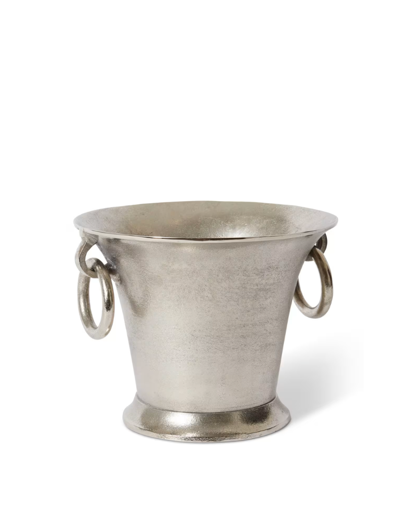 Flared Silver Wine Bucket