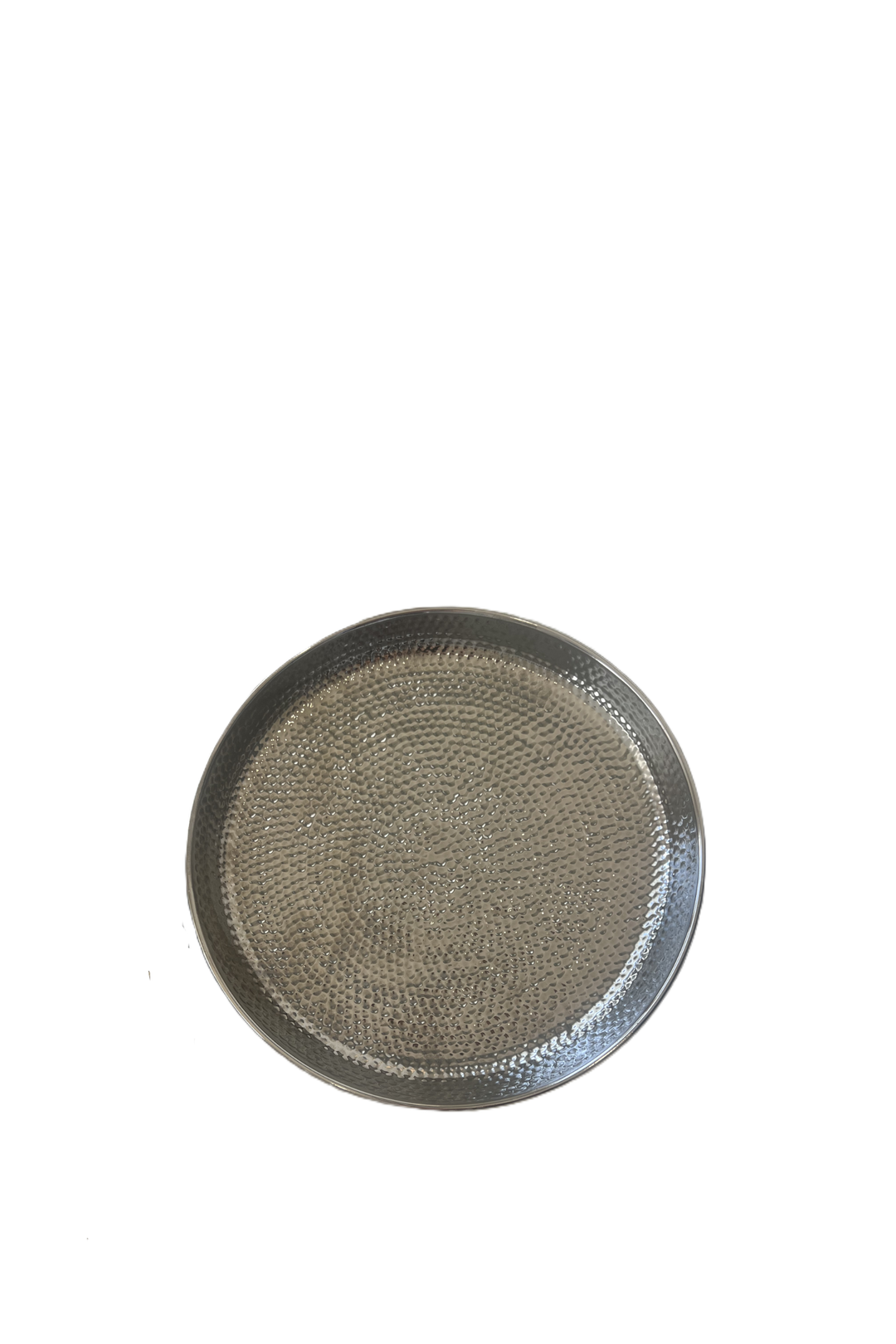 Silver Ceramic Canape Dish