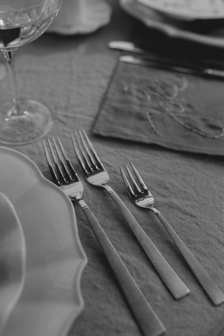 Linen Silver Cutlery
