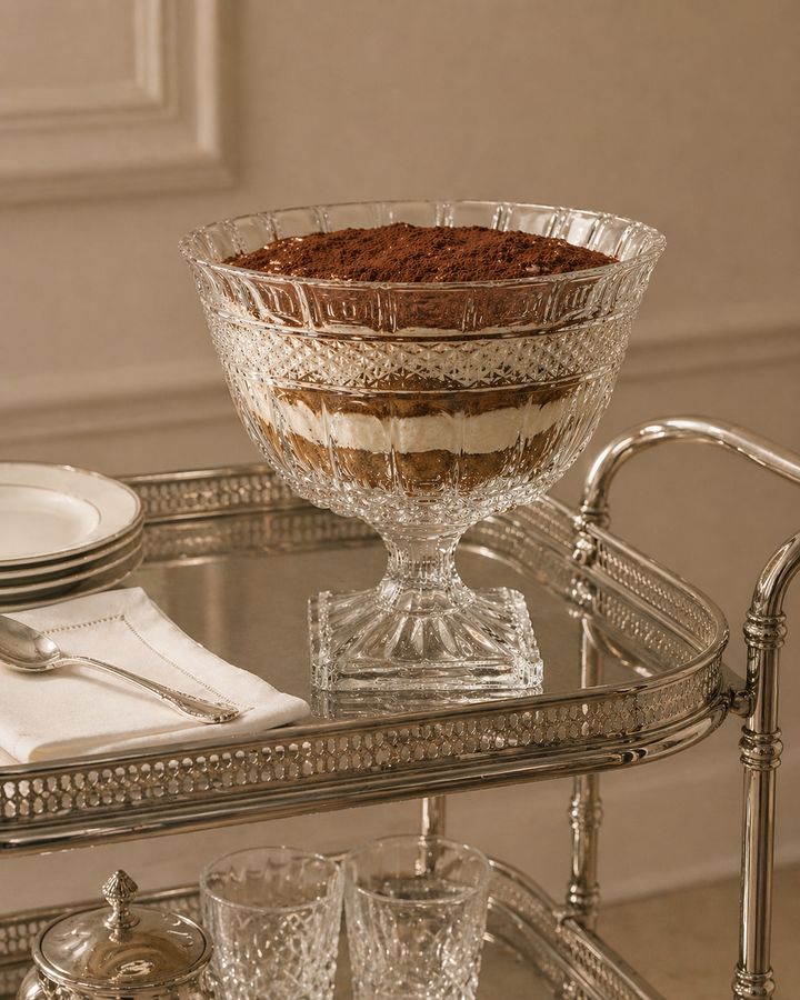 Cut Glass Dessert Bowl