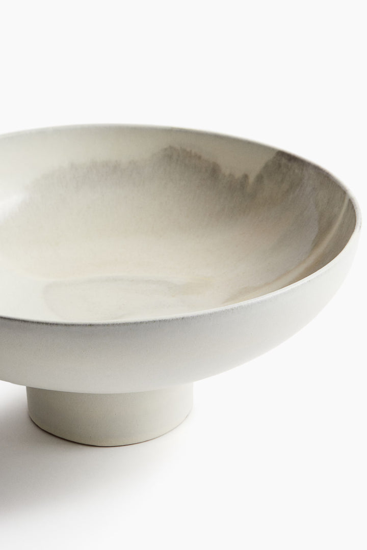 Ceramic Footed Bowl
