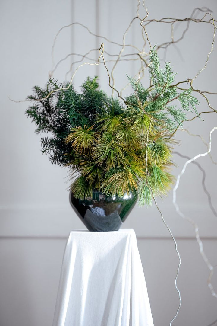 Green Vase Large