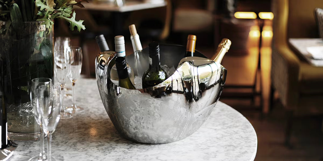 Polished Mirror Champagne Bowl XXL
